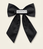 Prada Re-Nylon bow hair clip recycled nylon accessory, imported from the UK