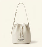 Prada leather bucket bag H29cm with buckle, UK version