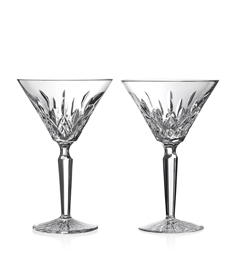 Waterford Lismore martini glasses 220ml (British brand)