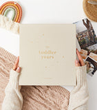 Blush and Gold My Toddler Years photo album - British product
