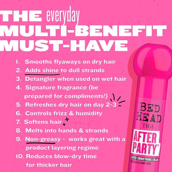Bed Head After Party Cream 100ml - British product