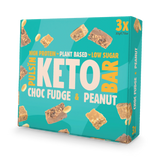 Holland & Barrett Pulsin Choc Fudge & Peanut Keto Bar 3 x 30g- Buy online at McGrocer