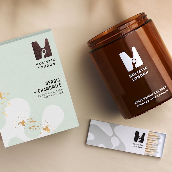 Holistic London Neroli Chamomile Candle 180ml, UK version