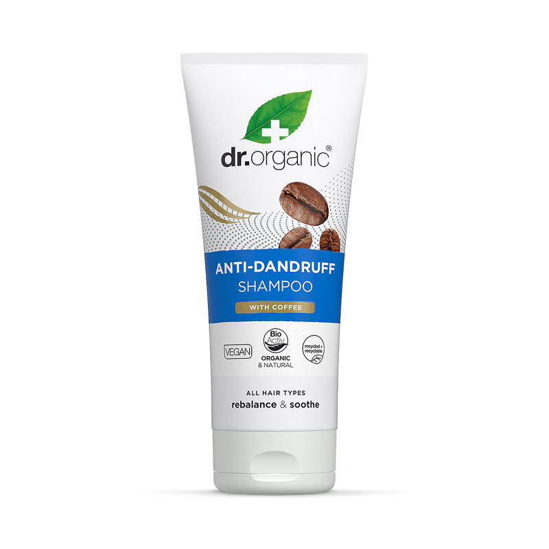 Dr Organic Coffee Anti-Dandruff Shampoo 200ml - British product