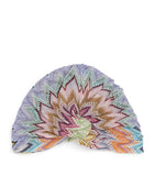 Missoni knot-front zigzag turban imported from the UK
