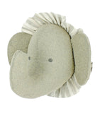 Fiona Walker mini organic wool elephant head decoration 30cm - British product