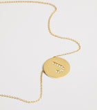 Jennifer Meyer alphabet J diamond necklace, UK version