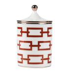 GINORI 1735 Catene Scarlatto candle 300g, UK version