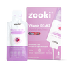 Zooki liposomal vitamin D3 K2 mixed berry 14 sachets (British brand)