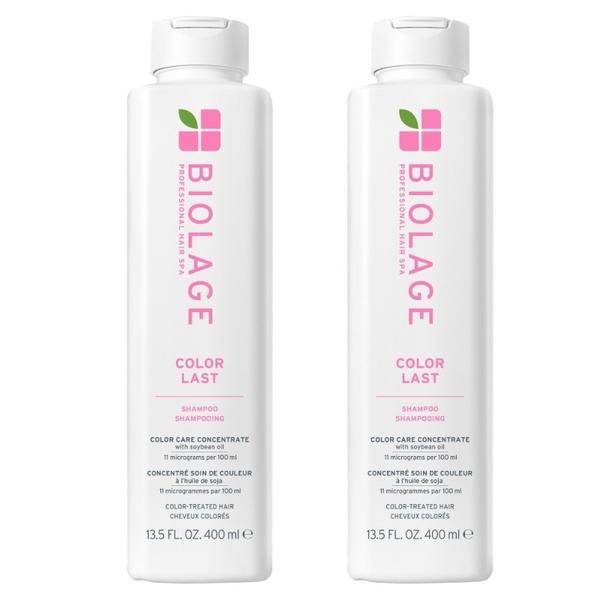 Biolage ColorLast Shampoo duo pack 2x400ml, imported from the UK