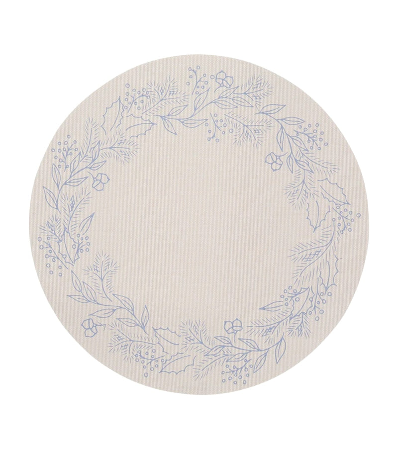 Chilewich x Martha Stewart wreath placemat 38cm - British product