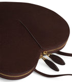 Alaïa Le Coeur shoulder bag in suede and goatskin, UK version