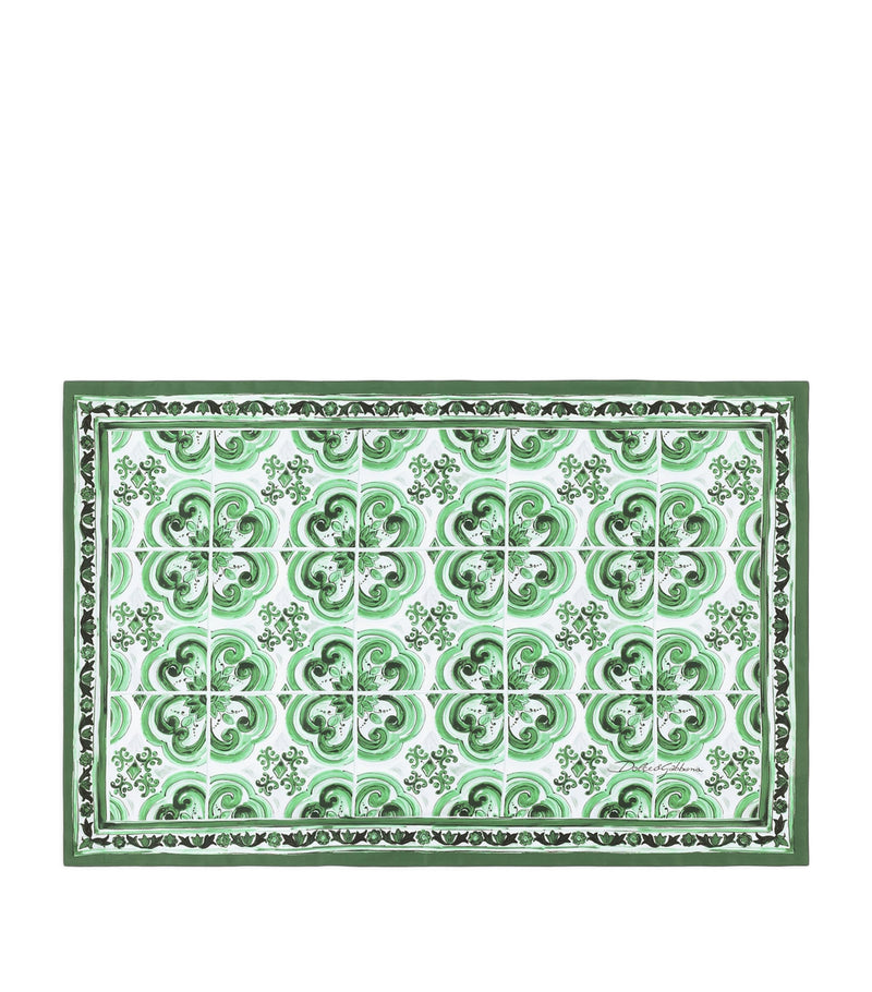 Dolce & Gabbana Casa Majolica print pillowcases 60cm x 90cm - British product