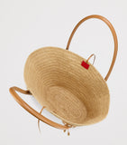 Christian Louboutin Venus large raffia basket bag, UK version