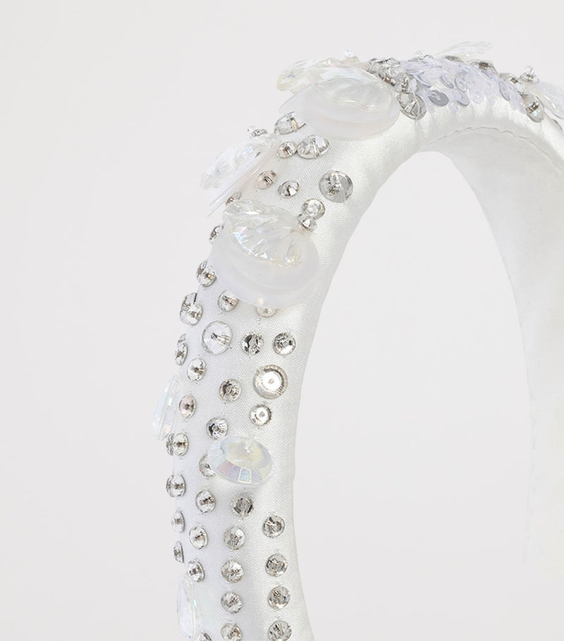 Tutu Du Monde Treasure headband satin pearl embellished (British brand)