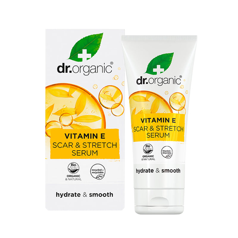 Dr Organic Scar and Stretch Mark Serum 50ml, imported from the UK