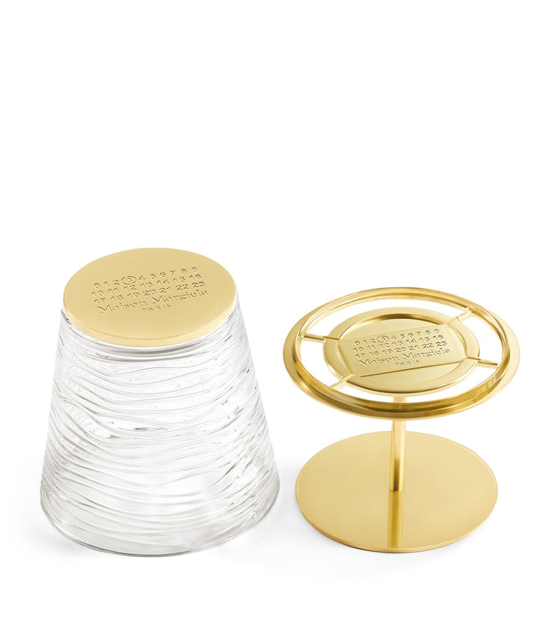 Maison Margiela Replica candle holder glass H15cm - British product
