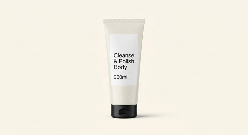 Liz Earle body gentle mitt cleanser 200ml, imported from the UK