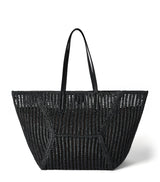 Harrods Brunello Cucinelli Techno Raffia Knit BC Duo Tote Bag- Buy online at McGrocer