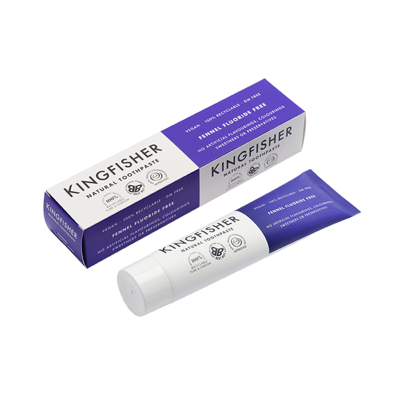 Kingfisher fennel toothpaste 100ml, UK version