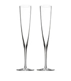Waterford Elegance champagne trumpet flutes set of 2, imported from the UK