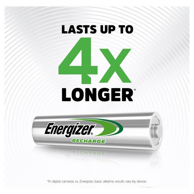 Energizer AAA batteries pack of 4, UK version