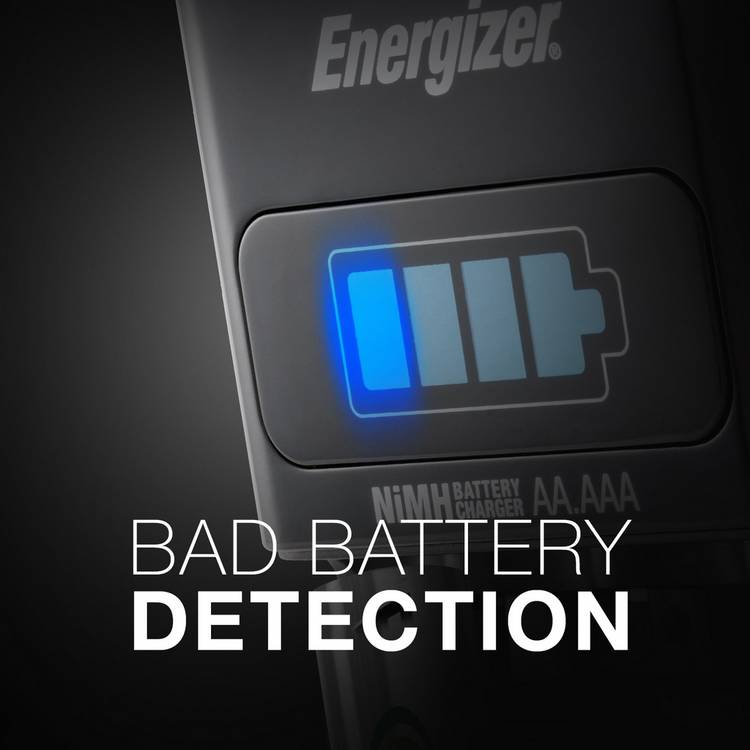 Energizer battery charger with 4 AA batteries - British product