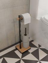 Next Croydex Freestanding Black Toilet Roll Holder- Buy online at McGrocer
