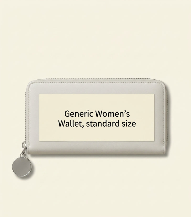Stella McCartney Falabella chain wallet in faux leather (British brand)