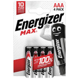 Argos Energizer Max AAA Batteries Pack of 4- Buy online at McGrocer