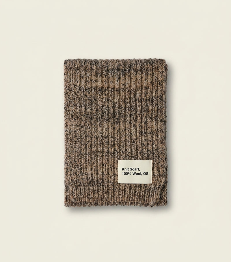 Prada wool-cashmere mélange scarf 180x20cm - British product