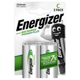 Argos Energizer Rechargeable Power Plus C Batteries Pack of 2- Buy online at McGrocer