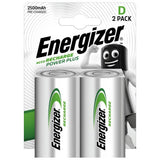 Argos Energizer Rechargeable Power Plus D Batteries - Pack of 2- Buy online at McGrocer