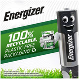 Energizer rechargeable D batteries pack of 2, UK version
