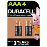 Argos Duracell Plus AAA Rechargeable Batteries Pre-charged Pack of 4- Buy online at McGrocer