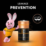 Duracell Plus Alkaline C batteries 2-pack, imported from the UK