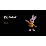 Duracell Plus D batteries pack of 2, imported from the UK