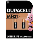 Duracell MN21 alkaline battery A23 2 pack - British product