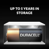Duracell N alkaline battery 1.5V pack of 2, imported from the UK