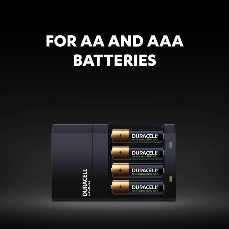 Duracell AA AAA battery charger 4-hour (British brand)