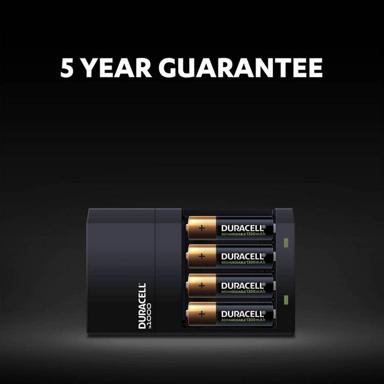Duracell AA AAA battery charger 4-hour (British brand)
