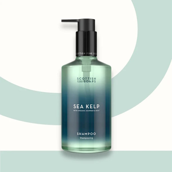 Scottish Fine Soaps Sea Kelp Shampoo 300ml (British brand)