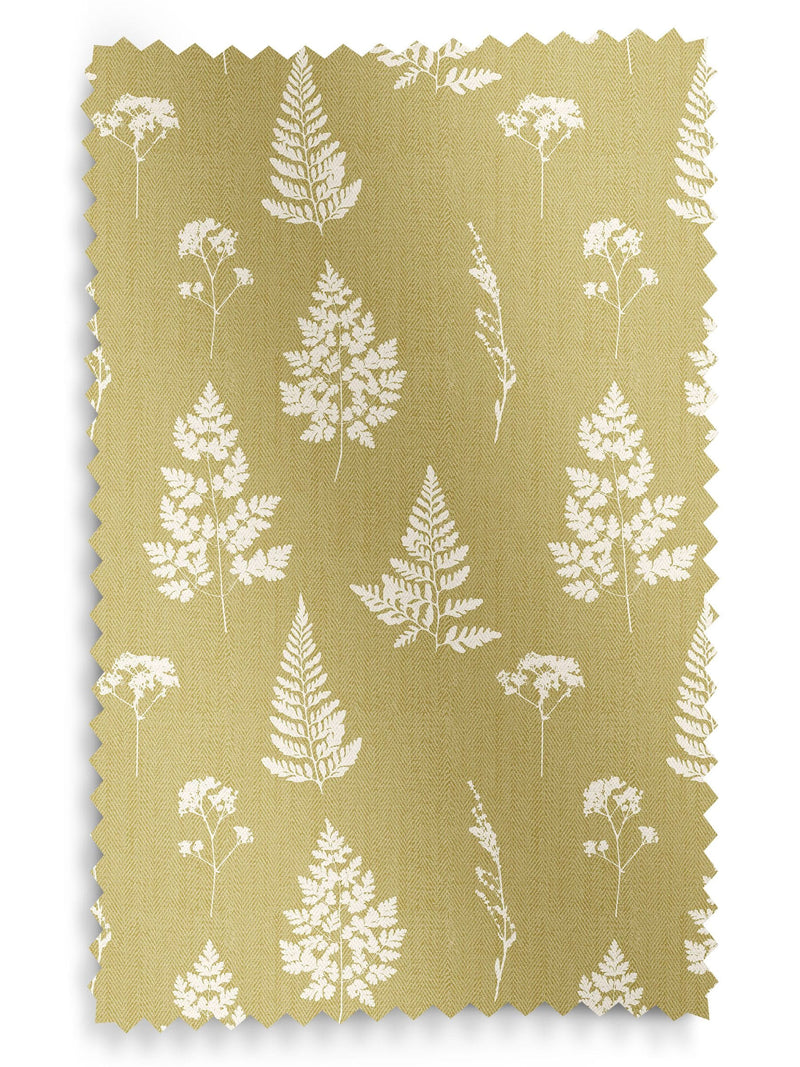 Emily Bond yellow Tynesfield Roman blinds, UK version