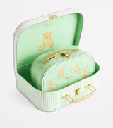 Harrods Set of 2 Storage Carry Cases with Clasp Fastenings and Top Handles- Buy online at McGrocer