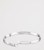 Messika Move Noa white gold bangle with 0.11ct diamonds, imported from the UK