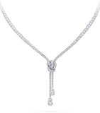 Graff Tilda's Bow pendant necklace, imported from the UK