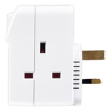 Masterplug 3-way switched adapter, UK version