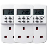 Argos Masterplug Triple Pack 7-Day Electronic Timer- Buy online at McGrocer