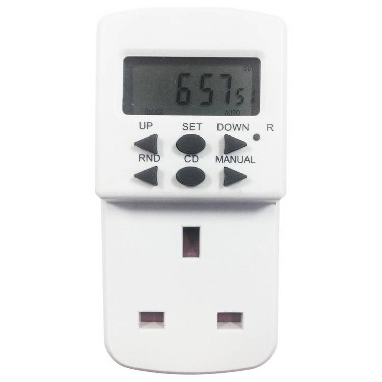 Masterplug 7-day timer triple pack, imported from the UK