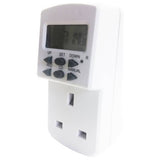 Masterplug 7-day timer triple pack, imported from the UK